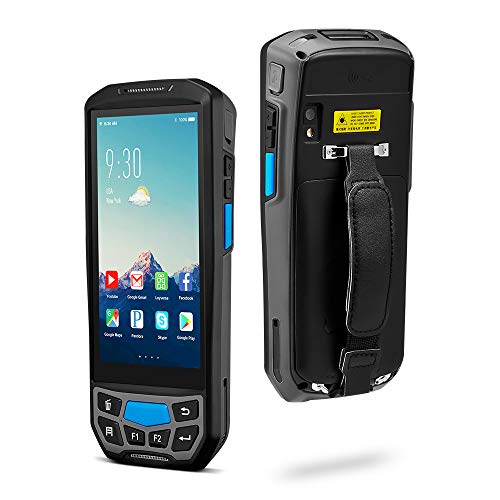 MUNBYN PDA Android Honeywell 8.0 PDA Palm Hosteleria Lector Código de Barras 1D 2D , 5 Pulgadas 3G/ 4G/ GPS/ WIFI Ordenador en Mano 4800 mAh, IP66 para Almacén, Restaurante, Mercado
