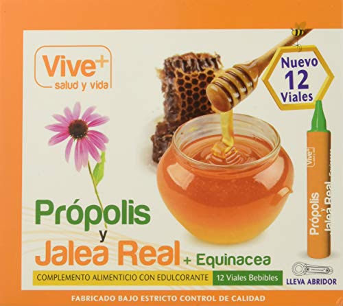 Vive+ Própolis con Jalea Real y Equinácea - 12 Unidades