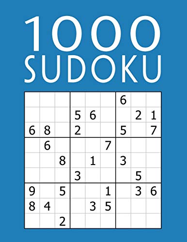 1000 SUDOKU: Colección XXL | fácil - medio - difícil - experto | 9x9 Clásico Puzzle | Juego De Lógica Para Adultos