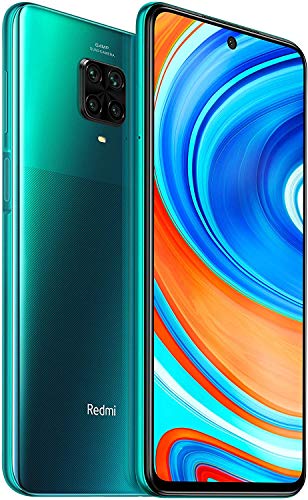 Xiaomi Redmi Note 9 Pro - Smartphone de 6.67" (DotDisplay, 6 GB RAM, 128 GB ROM, 64 MP AI Quad cámara, batería de 502 0mAh) Tropical Green(Global version)