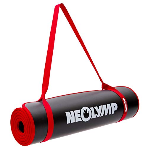 NEOLYMP Esterilla DE Fitness Premium/Esterilla DE Deporte para EL Entorno DE Deportistas Profesionales + 5 años DE GARANTÍA, Esterilla DE Gimnasia, Esterilla DE Yoga, Esterilla DE Entrenamiento