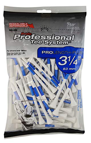 Pride Masters GO Professional - Tees Profesional de Golf, tamaño 83 mm, Color Azul