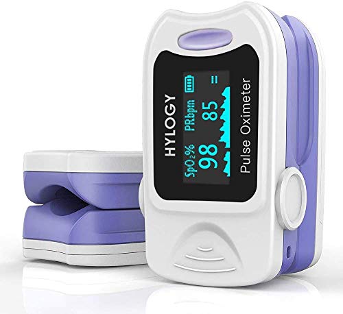 HYLOGY Oxímetro de Pulso, Pulsioximetro de Dedo Profesional saturacion oxigeno oxímetro con pantalla OLED (blanco) (blanco) HYLOGY Oxímetro de Pulso, Pulsioximetro de Dedo Profesional saturacion oxigeno oxímetro con pantalla OLED (blanco) (blanco)