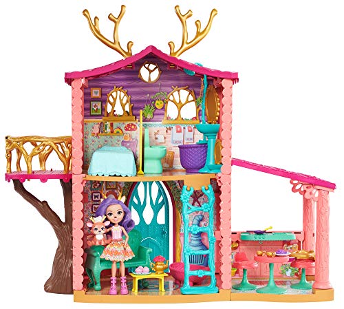 Enchantimals - Supercasa del bosque y muñeca Danessa, edad recomendada: 4 - 10 años (Mattel FRH50) Enchantimals - Supercasa del bosque y muñeca Danessa, edad recomendada: 4 - 10 años (Mattel FRH50)