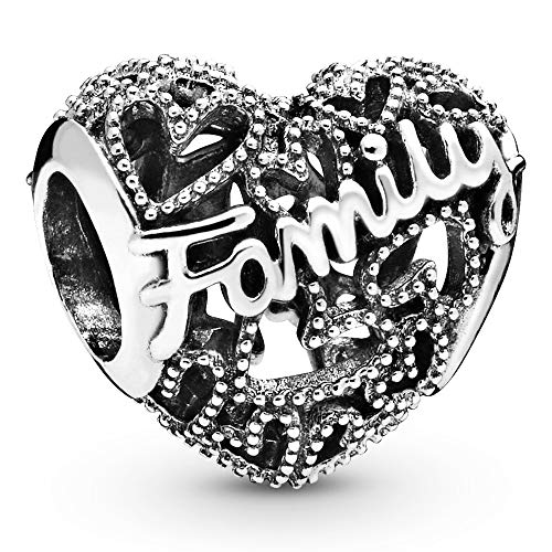 PANDORA Mujer Plateado Abalorios 798571C00, Medio PANDORA Mujer Plateado Abalorios 798571C00, Medio