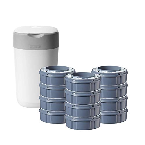 Pack de 12 Unidades de Recambios Tommee Tippee Sangenic Twist & Click para  Contenedor de Pañales gris · Tommee Tippee · El Corte Inglés