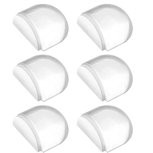 Tope de Puerta para Suelo, Juego de 6 Unidades, Tope Puerta Adhesivo, Topes para Puertas Transparente Autoadhesivo Protección de Pared y Muebles Tope de Puerta para Suelo, Juego de 6 Unidades, Tope Puerta Adhesivo, Topes para Puertas Transparente Autoadhesivo Protección de Pared y Muebles