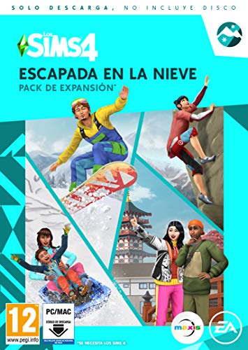 LOS SIMS 4 ESCAPADA EN LA NIEVE PACK DE EXPANSIÓN - PC