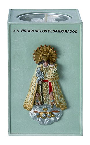 Nadal Figura Decorativa Virgen de los desamparados, Resina, Multicolor, 6.00x6.00x9.60 cm