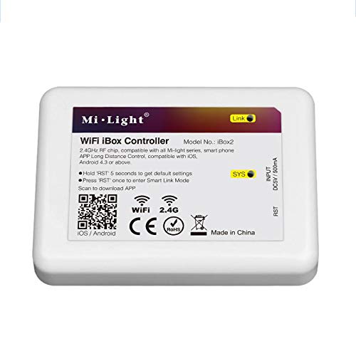 Mi-Light control remoto inalámbrico USB iBox2 Wifi 2.4G RF Regulable para todas las bombillas LED de la milight serie con control de APP