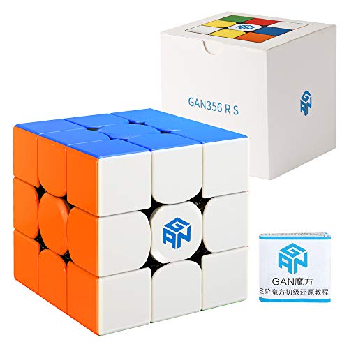 Coogam GAN 356 RS 3X3 Cubo de Velocidad Gans 356rs 3X3X3 Cubo Mágico GAN 356RS Cubo Rompecabezas Sistema GES V3