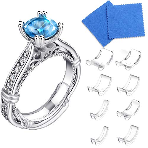 16 Piezas Ajustador de Tamaño de Anillo Ajustador de Tamaño de Anillo Invisible para Anillos Sueltos Ajustador de Anillo Tamaño Auepa Cualquier Anillo Espaciador de Guardia de Anillo(8 Tamaño) 16 Piezas Ajustador de Tamaño de Anillo Ajustador de Tamaño de Anillo Invisible para Anillos Sueltos Ajustador de Anillo Tamaño Auepa Cualquier Anillo Espaciador de Guardia de Anillo(8 Tamaño)