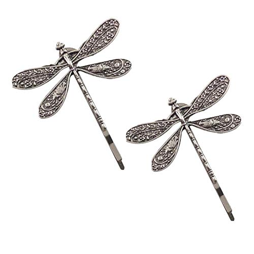 2 uds horquillas Retro con libélula, pinzas para el cabello para mujer y niña, pasador de libélula, tocado de novia, horquilla, accesorios para el cabello