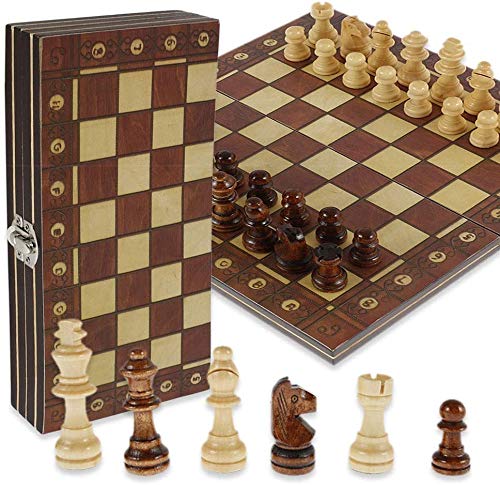 3 in 1 Ajedrez Juego Ajedrez de Madera Juego Ajedrez y Damas Ajedrez y Damas Plegable para Niños Viajar Pequeño Portátil Tablero de Ajedrez Plegable Educativo para Niños (34X34CM magnético) 3 in 1 Ajedrez Juego Ajedrez de Madera Juego Ajedrez y Damas Ajedrez y Damas Plegable para Niños Viajar Pequeño Portátil Tablero de Ajedrez Plegable Educativo para Niños (34X34CM magnético)
