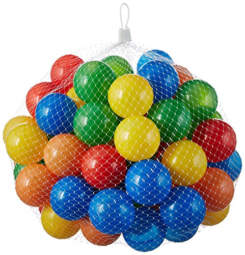 50 bolas para piscina de bolas para niños, bebés, animales, 55 mm de diámetro, color carbón, tamaño 2000 Stück