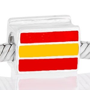 Abalorio Niagarra BANDERA de España, similar abalorios pandora Abalorio Niagarra BANDERA de España, similar abalorios pandora