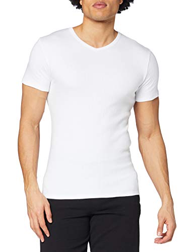 Abanderado Termal Camiseta térmica, Blanco, 60/XXL para Hombre