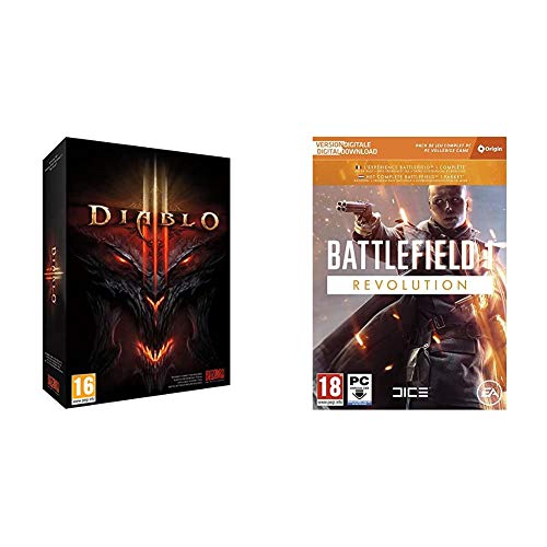 ACTIVISION Diablo III + Electronic Arts Battlefield 1 Edicion Revolution (La caja contiene un codigo de descarga Origin)