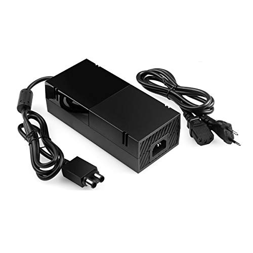 Adaptador de alimentación para Xbox One con cable de alimentación para consola Xbox One, voltaje 100 – 240 V Adaptador de alimentación para Xbox One con cable de alimentación para consola Xbox One, voltaje 100 – 240 V