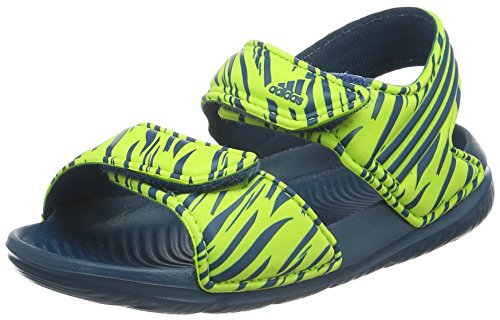 adidas Akwah 9 I, Zapatos de Primeros Pasos Unisex bebé, Verde/Azul (Seliso/Minera/Minera), 19