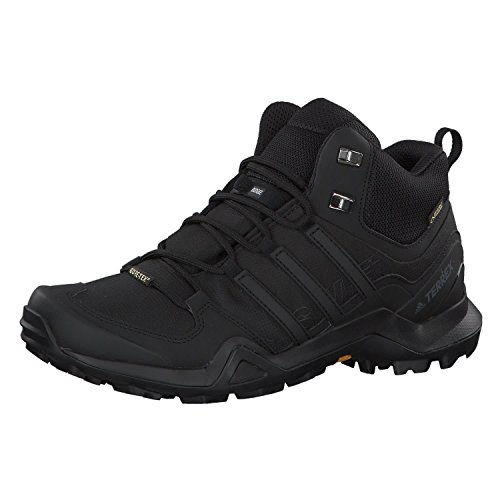 Adidas Terrex Swift R2 Mid, Zapatillas de Marcha Nórdica Hombre, Negro (Core Black/Core Black/Core Black 0), 44 2/3 EU