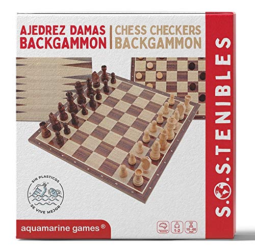 Ajedrez Damas Backgammon FSC100% NC-COC-059290 Ajedrez Damas Backgammon FSC100% NC-COC-059290