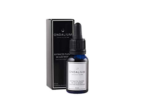 Ajo Negro Ondalium | Extracto Fluido Concentrado de 15 ml (un mes) – El formato que mejor absorbe el organismo, aprovechando todos sus beneficios | Ajo Negro Ecológico español de máxima calidad Ajo Negro Ondalium | Extracto Fluido Concentrado de 15 ml (un mes) – El formato que mejor absorbe el organismo, aprovechando todos sus beneficios | Ajo Negro Ecológico español de máxima calidad