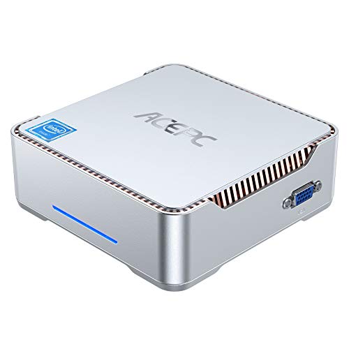 AK3 Mini PC Window 10 Pro Intel Celeron N3350 Processor,4 GB RAM/64GB ROM Mini Computer,2.4G & 5.0G WiFi, 4K 60Hz,Dual Band Wi-Fi, Bluetooth 4.2