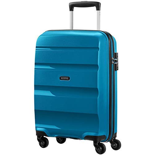 American Tourister - Bon Air - Spinner Equipaje de mano 55 cm, 32 L, Azul (Seaport Blue)