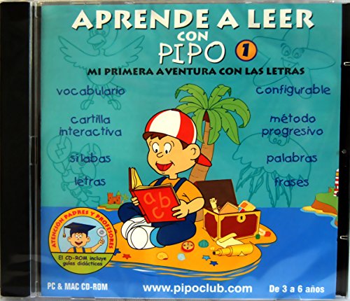 APRENDE A LEER CON PIPO 1 - (Sólo CD-ROM) APRENDE A LEER CON PIPO 1 - (Sólo CD-ROM)
