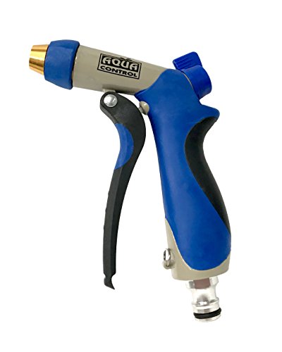Aqua Control AMT41 - Pistola de Riego fabricada en Metal y Caucho, con Chorro Multifunción y Regulación de Caudal Aqua Control AMT41 - Pistola de Riego fabricada en Metal y Caucho, con Chorro Multifunción y Regulación de Caudal