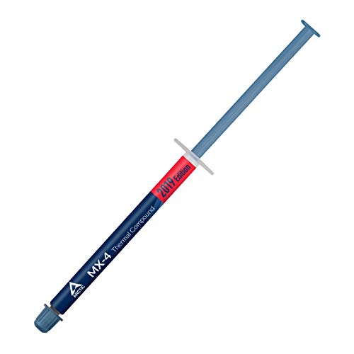 ARCTIC MX-4 2019 Edition - Pasta de interfaz térmica a base de carbono - Disipador de calor - Fácil de aplicar - alta durabilidad - 2g ARCTIC MX-4 2019 Edition - Pasta de interfaz térmica a base de carbono - Disipador de calor - Fácil de aplicar - alta durabilidad - 2g