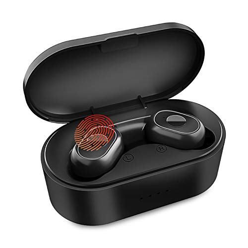 Auricular Inalámbricos Bluetooth 5.0,Auricular Impermeable IPX5,Micrófono Incorporado con Cancelación de Ruido,Sonido Estéreo 3D HD,Para iOS y Android Auricular Inalámbricos Bluetooth 5.0,Auricular Impermeable IPX5,Micrófono Incorporado con Cancelación de Ruido,Sonido Estéreo 3D HD,Para iOS y Android