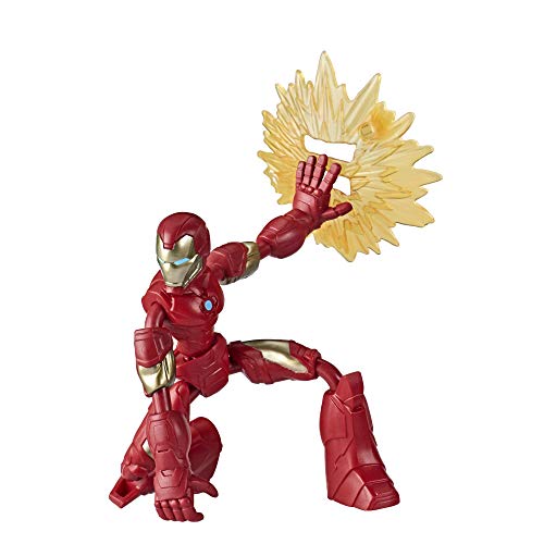 Avengers- Bend and Flex Figura Iron Man 15 Cm (Hasbro E78705X0) , Color/Modelo Surtido Avengers- Bend and Flex Figura Iron Man 15 Cm (Hasbro E78705X0) , Color/Modelo Surtido