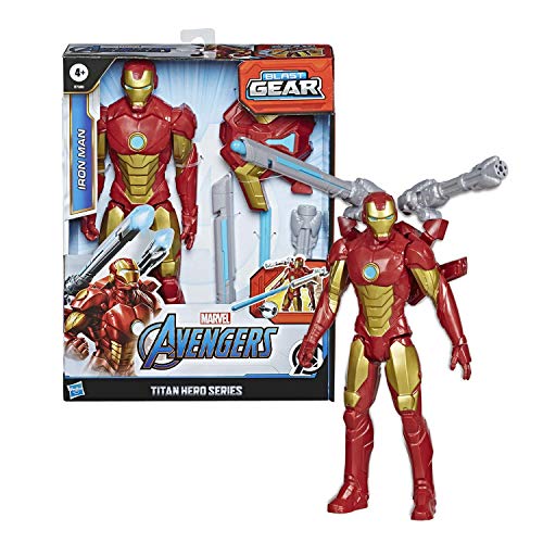 Avengers Figura Titan Con Accesorios Iron Man (Hasbro E73805L0)