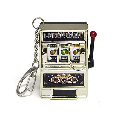 Balvi Llavero Las Vegas en Forma de máquina tragaperras Plástico/Metal 4,8cm Balvi Llavero Las Vegas en Forma de máquina tragaperras Plástico/Metal 4,8cm