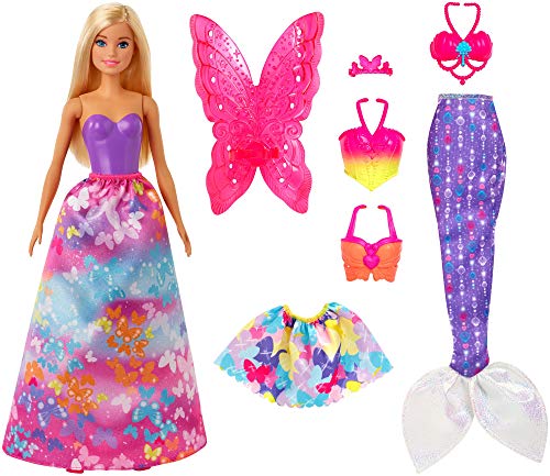 Barbie Dreamtopia set de modas y accesorios, juguete para niñas y niños +3 añis (Mattel GJK40) , color/modelo surtido