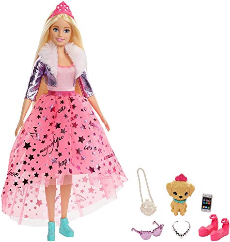 Barbie Princess Adventure Princesa Deluxe, muñeca rubia con accesorios (Mattel GML76) Barbie Princess Adventure Princesa Deluxe, muñeca rubia con accesorios (Mattel GML76)