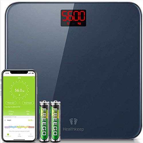 Báscula de Baño Báscula Inteligente Bluetooth Báscula Digital con IMC de Alta Precisión, Monitores de Peso Corporal Maximo 180kg para Andriod (4.0 y superior) y IOS(8.0 y superior), Negro Báscula de Baño Báscula Inteligente Bluetooth Báscula Digital con IMC de Alta Precisión, Monitores de Peso Corporal Maximo 180kg para Andriod (4.0 y superior) y IOS(8.0 y superior), Negro