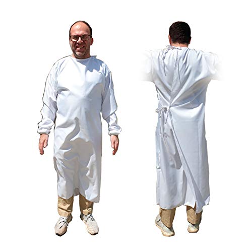 Bata Sanitaria Hidrófuga Impermeable (120 lavados) Bata Sanitaria Hidrófuga Impermeable (120 lavados)