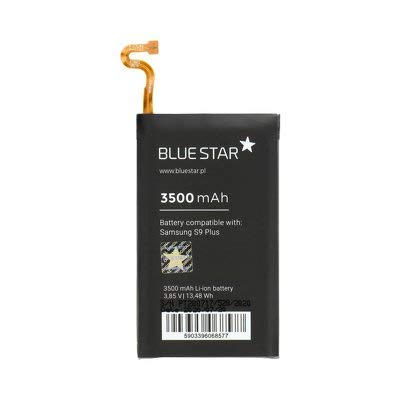 Batería Blue Star para SA Galaxy S9 Plus 3500 mAh Li-Ion - Premium - Versión Premium Garantiza todavía Mayor duración y fiabilidad.