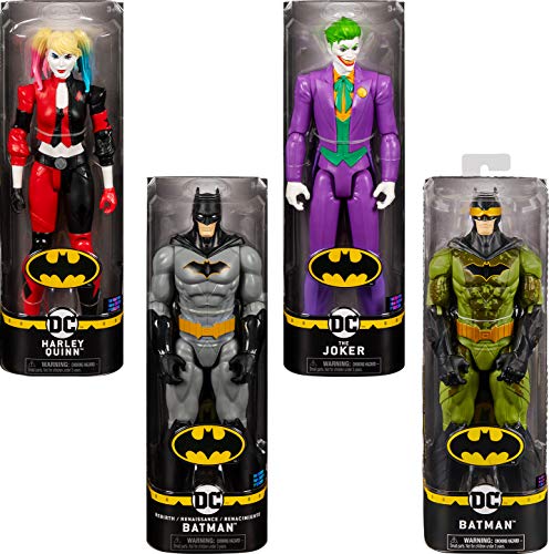 BATMAN Figura de acción de 30,48 cm, para niños de 3 años en adelante. Los Estilos varían BATMAN Figura de acción de 30,48 cm, para niños de 3 años en adelante. Los Estilos varían