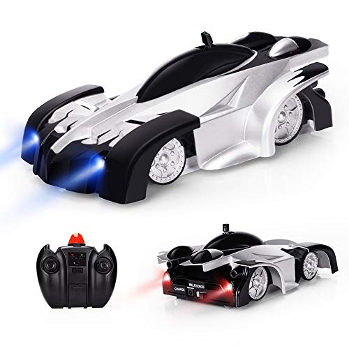 Baztoy Coche Teledirigido, Coche Radiocontrol para Coche de Acrobacias en la Pared Modos duales Rotación de 360 ° RC Cars Coches de Juguetes para niños Regalos Divertidos Gadgets Geniales