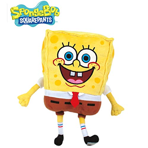 BBSPONGE Bob Esponja - Peluche Bob 11"/28cm Calidad Super Soft BBSPONGE Bob Esponja - Peluche Bob 11"/28cm Calidad Super Soft