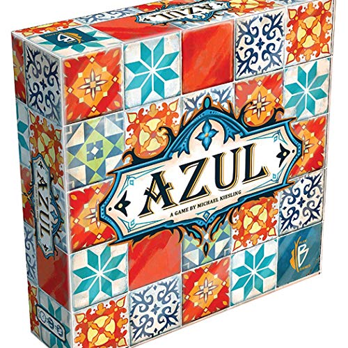 BDWN El Super Juego Juego de Mesa Azul Tiles para niños Juegos de Cartas de Cubierta Juego de Cartas de Estrategia para Adultos y Adolescentes y Juego de Fiesta Juego de Mesa