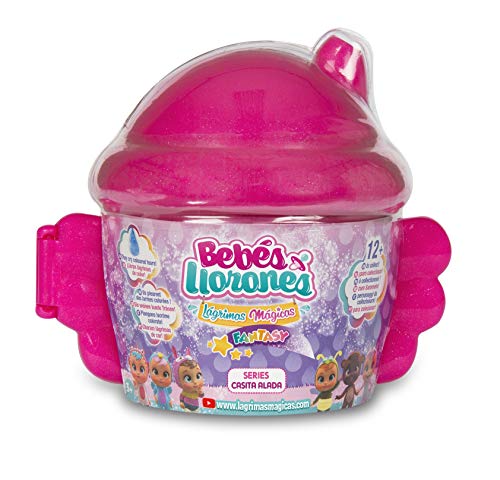 Bebés Llorones Lágrimas Mágicas Fantasy Casita Alada, mini muñecas coleccionables con purpurina, Surtido - IMC Toys Bebés Llorones Lágrimas Mágicas Fantasy Casita Alada, mini muñecas coleccionables con purpurina, Surtido - IMC Toys