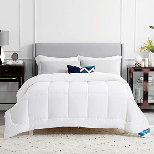 Bedsure Edredón Nórdico Relleno Cama 150 Invierno - 450 gr/m² - 220x240 cm Blanco, de Fibra Suave y Antiácaro, Reversible y Grueso Bedsure Edredón Nórdico Relleno Cama 150 Invierno - 450 gr/m² - 220x240 cm Blanco, de Fibra Suave y Antiácaro, Reversible y Grueso