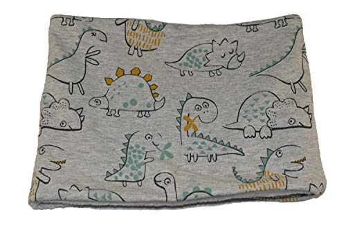 beybi Braga polar cuello punto algodón con suave pelito en interior. Suaves, cómodas y calentitas para niños (Dino gris) beybi Braga polar cuello punto algodón con suave pelito en interior. Suaves, cómodas y calentitas para niños (Dino gris)