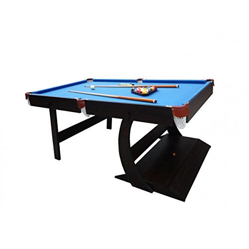 Billar americano plegable, azul Billar americano plegable, azul