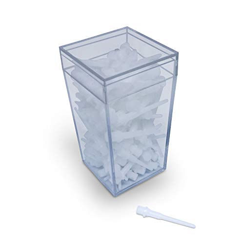 BILLARES Y DARDOS CAMARA Caja de 100 Puntas de Dardos de plástico Resistentes Colores para Diana electrónica, Rosca 2ba Apta para Dardos domésticos y Dardos Profesionales. (Blanco) BILLARES Y DARDOS CAMARA Caja de 100 Puntas de Dardos de plástico Resistentes Colores para Diana electrónica, Rosca 2ba Apta para Dardos domésticos y Dardos Profesionales. (Blanco)